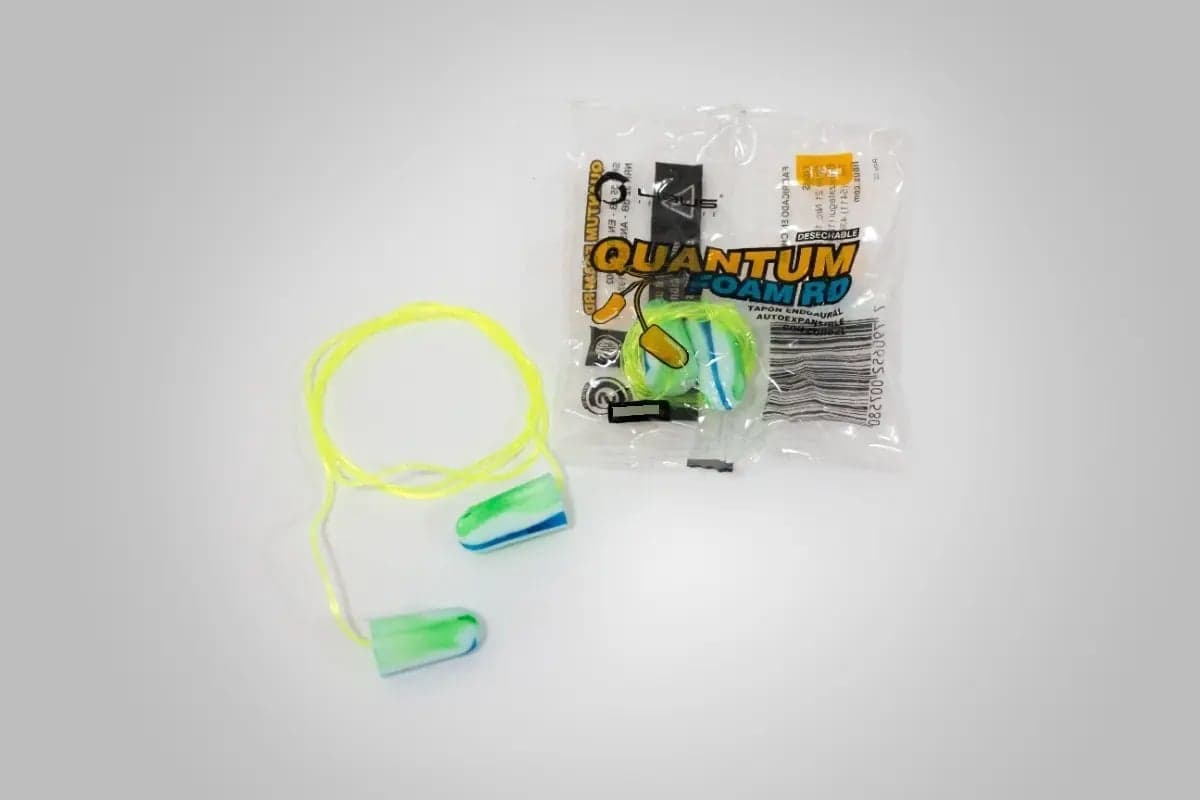 Protector Auditivo Quantum Foam RD con Cordel