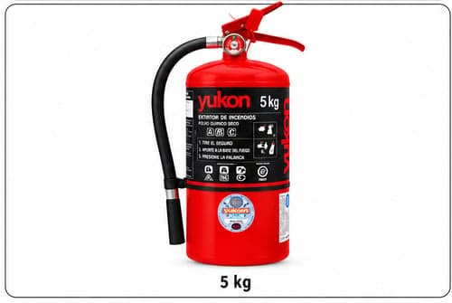 Extintor Yukon ABC 5 Kg. C/Sello Iram
