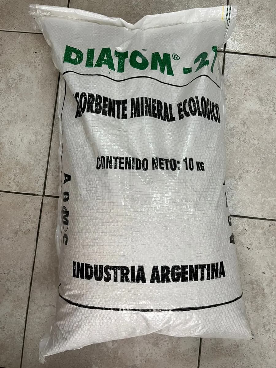 Absorbente Mineral Ecologico Diatom-21 x 10kg