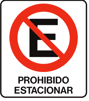 PROHIBIDO ESTACIONAR