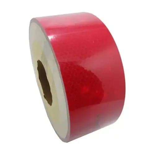 Cinta Reflectiva Roja 7,5cm Ancho Reglamentaria x Mtro. (imagen 3 de 3)