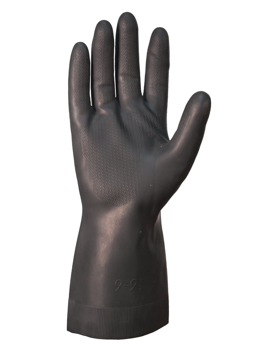 Guante Látex Uso Industrial Negro