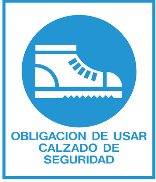 OBLIGACION DE USAR CALZADO DE SEGURIDAD