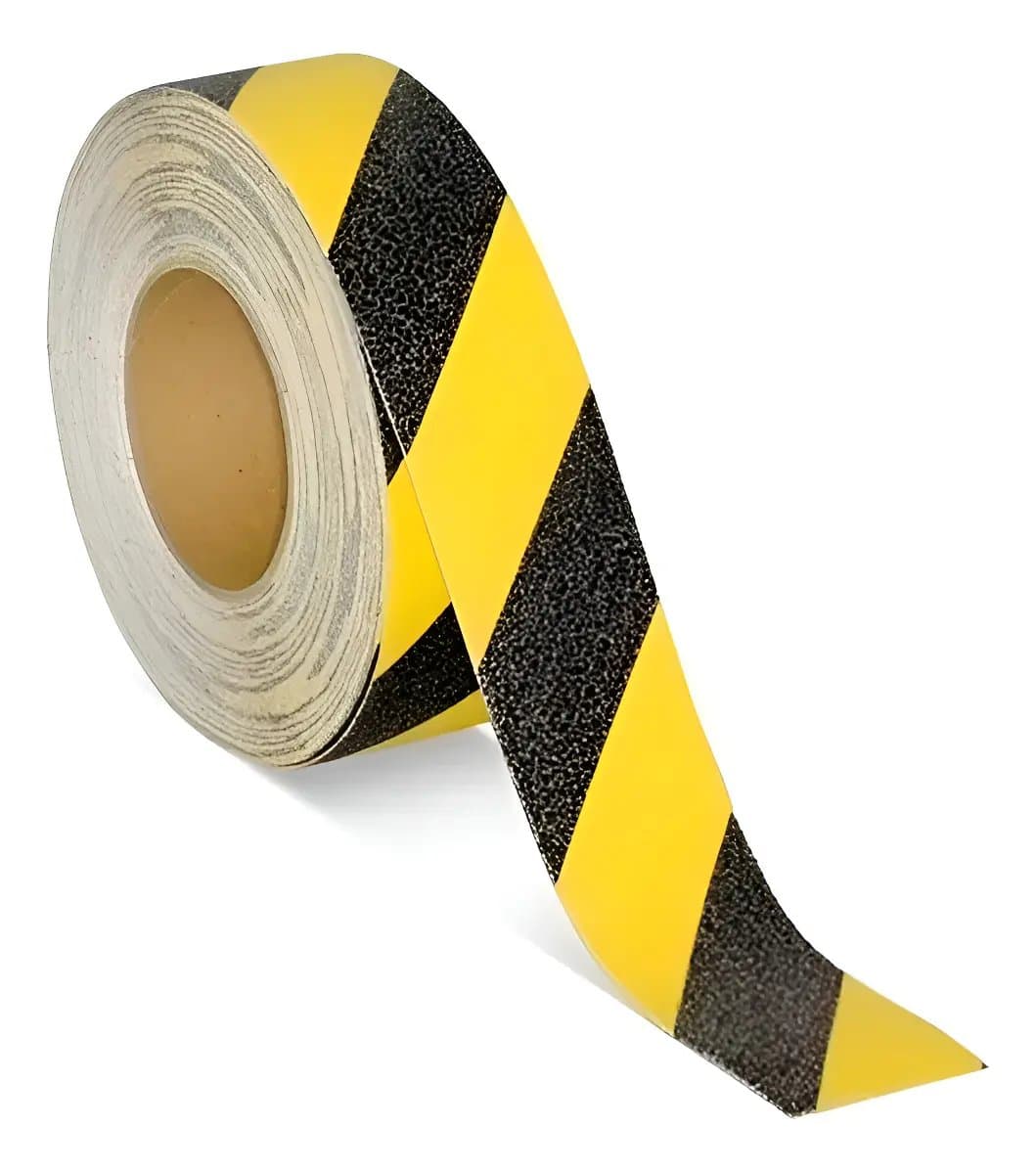 Cinta Antideslizante Cebrada Autoadhesiva 25 mm x 1 mts (imagen 2 de 3)
